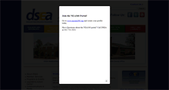 Desktop Screenshot of dsea.org